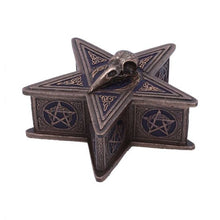 Load image into Gallery viewer, Pentagram Raven Box 16.5cm
