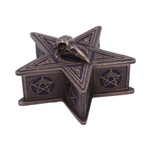 Load image into Gallery viewer, Pentagram Raven Box 16.5cm
