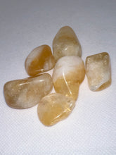 Load image into Gallery viewer, Citrine Tumble stone
