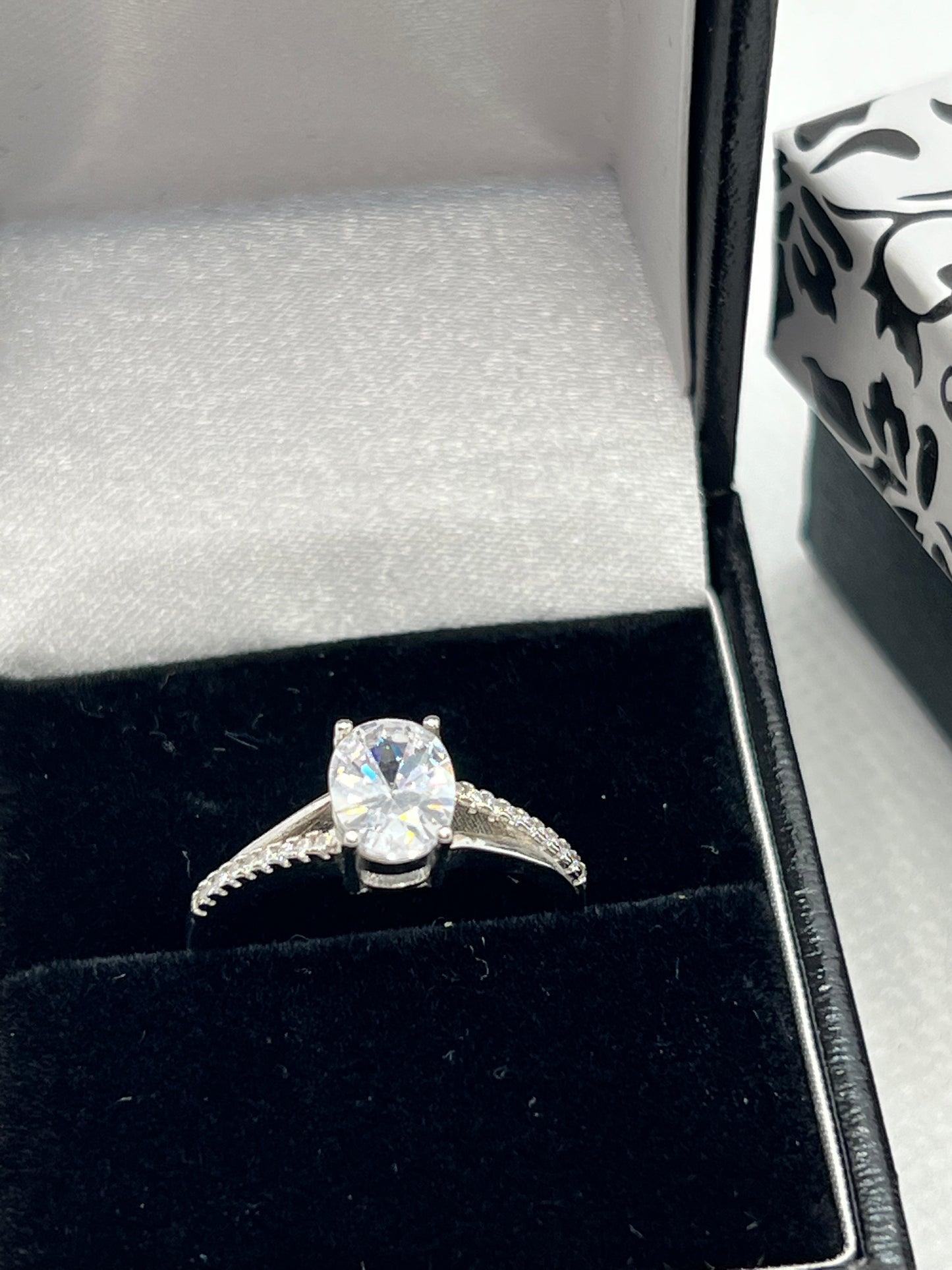 Sterling Silver Cubic Zirconia Ring