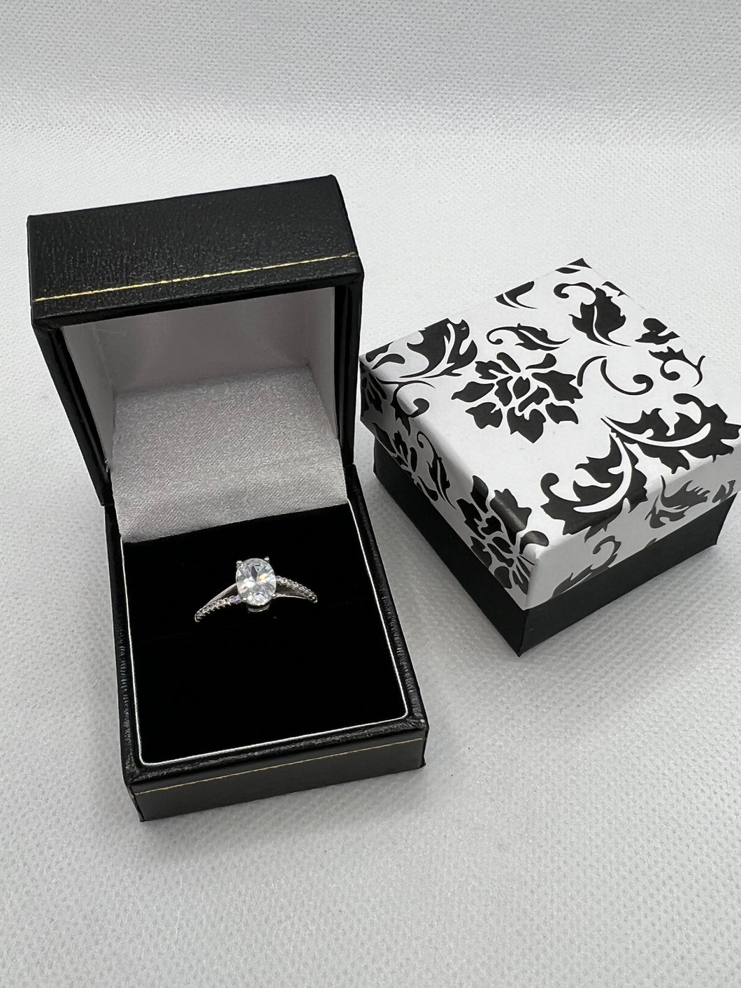 Sterling Silver Cubic Zirconia Ring