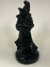 Load image into Gallery viewer, Black Obsidian Carved Witch Figure
