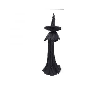 Talyse Black Glittered Forest Witch (small) 30cm