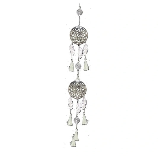 Geometric Metal Hanging Mobile