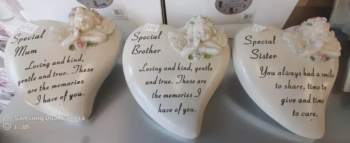 Memorial Heart (choice of 3)