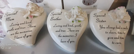 Memorial Heart (choice of 3)