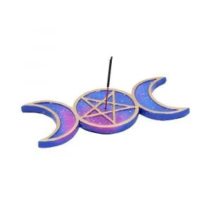 Triple Moon Incense Holder 21.5cm