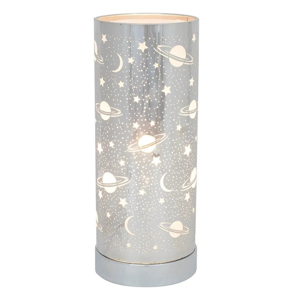 Silver Universe Aroma Touch Lamp 26cm