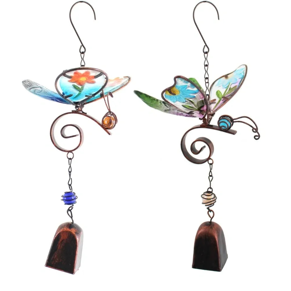 Chunky Butterfly & Cowbell Windchime
