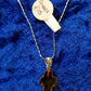 Amber Cross Necklace