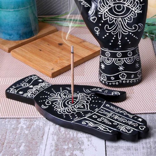 Hamsa Hand Incense Burner