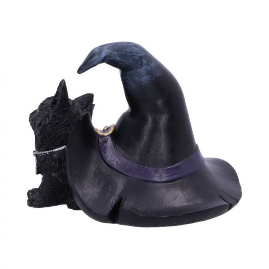 Prue 10.5cm Witches Cat and Hat Figurine